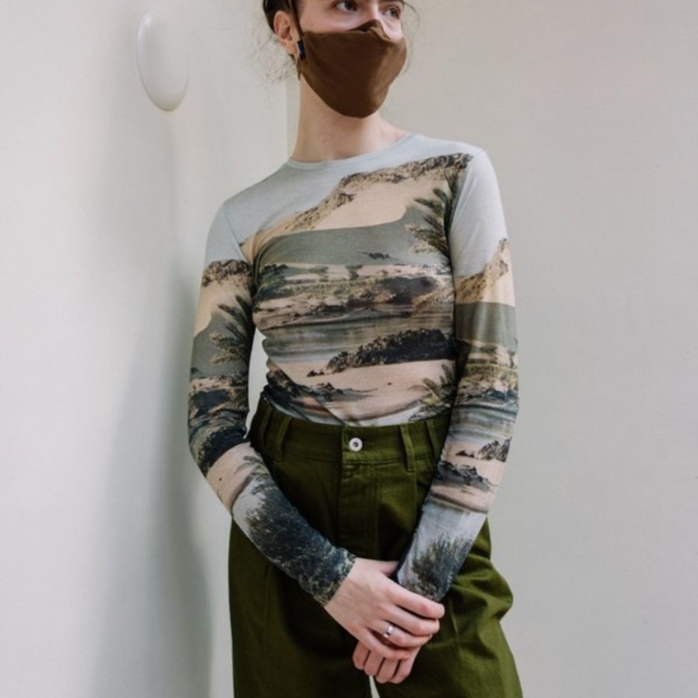 Paloma Wool Horatio Top (desert print) S